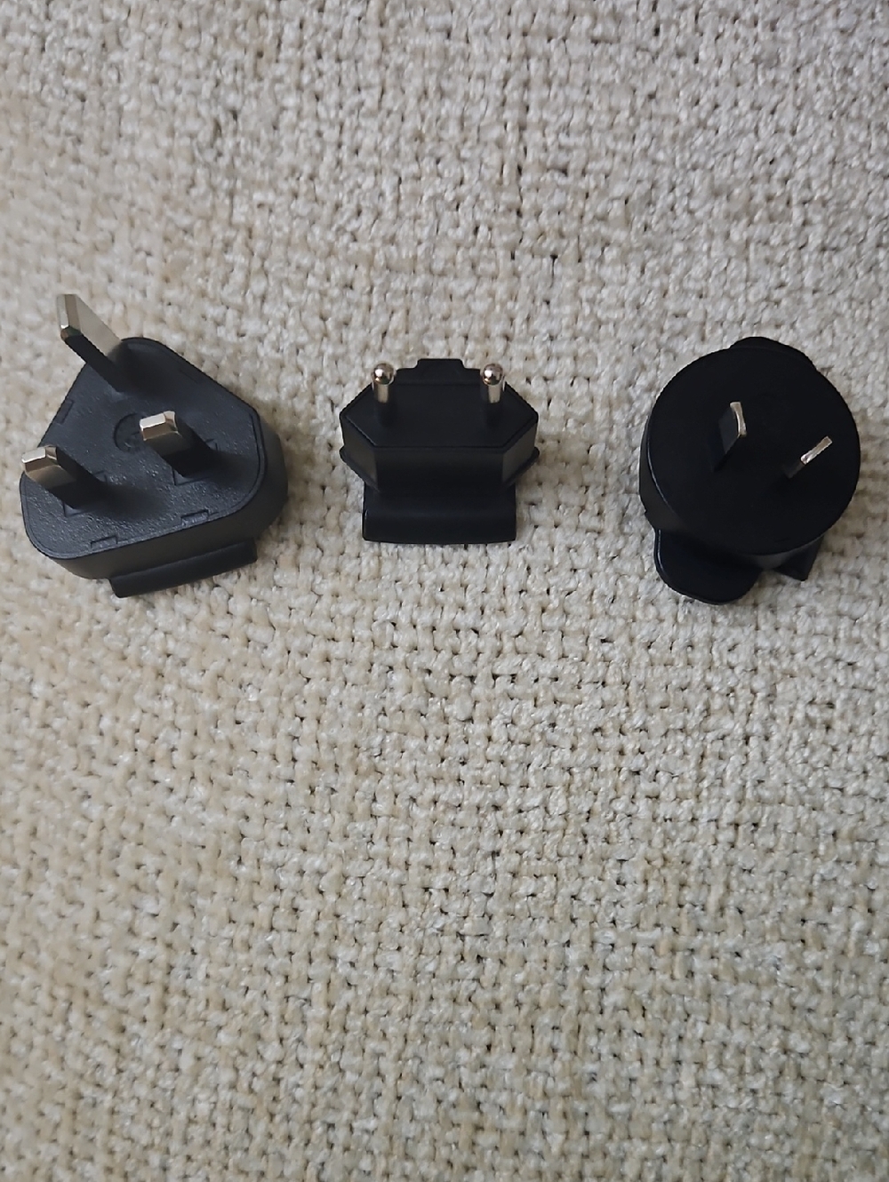 Blackberry Travel Plug Adapters. Lot Of 3